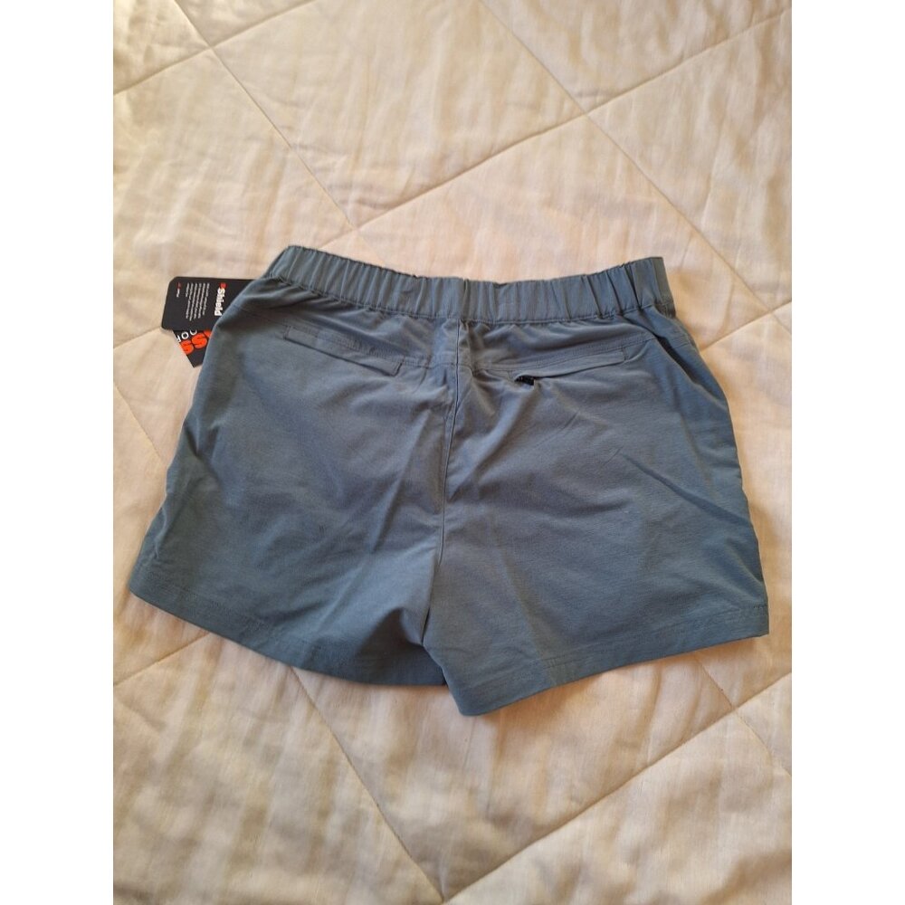 Bass Outdoor Women's Alpine Trek Shorts Goblin blue, Size Medium 32X4 - Picture 4 of 5